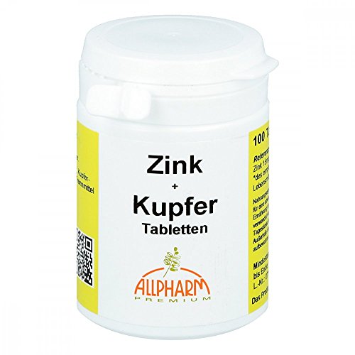 Zink + Kupfer, 100 St. Tabletten