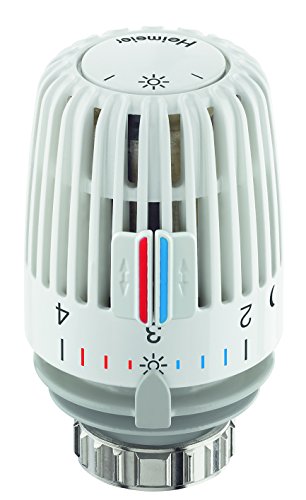 IMI Heimeier Thermostat-Kopf (Typ K, 0,3 K Wassertemperatureinfluss), weiß, 6000-00.500