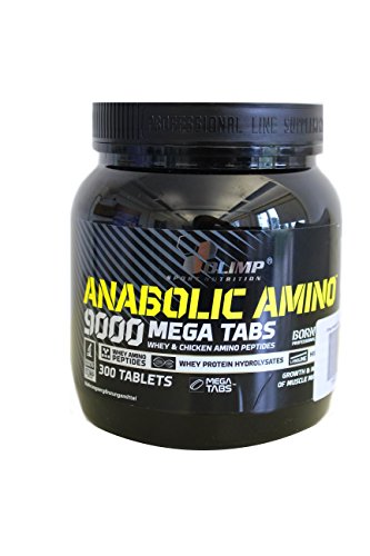 Olimp Anabolic Amino 9000 Mega Tabs , 300 Tabletten, 1er Pack (1 x 675 g Dose)