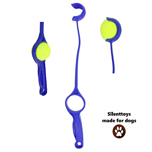 Original Chacky - Robuste Ballschleuder - Hochwertiges Hundespielzeug für Große und Kleine Hunde - Optimal dimensionierter Wurfarm aus Hochleistungskunststoff – Jetzt mit Praktischem Ballhalter