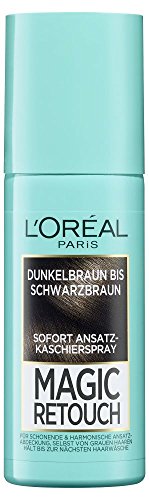 L'Oréal Paris Magic Retouch Ansatz-Kaschierspray, Dunkelbraun bis Schwarzbraun, 1er Pack (1 x 75 ml)