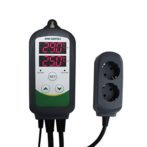 Inkbird ITC-308 Temperaturregler, Heizen & Kühlen Temperaturschalter, Steckdosenthermostat 230V