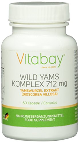 Wild Yams Extrakt - Komplex - 712 mg - 60 Kapseln