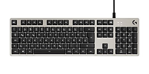 Logitech G413 Mechanische Gaming-Tastatur (Deutsches Layout) silver
