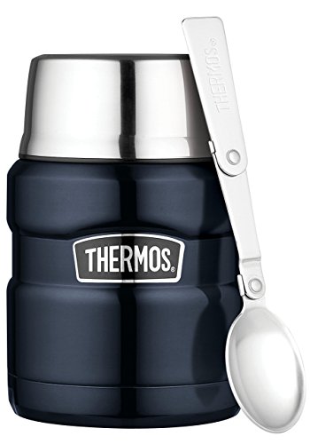 Thermos Stainless King Isolierbehälter 0,47 l, Mitternachtsblau