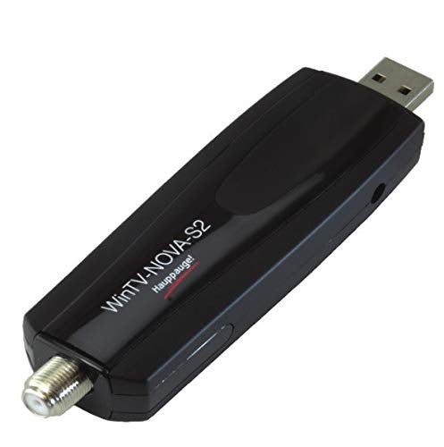 Hauppauge WinTV-Nova-S2 01676 USB TV-Tuner HD digital Satellit Fernsehen DVB-S2 und DVB-S für Laptop oder PC