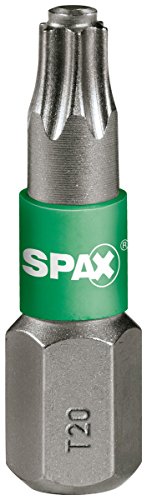 SPAX BIT T-STAR plus T20, 6,4 x 25 mm, 5 Stück in der Dose, 5000009182209
