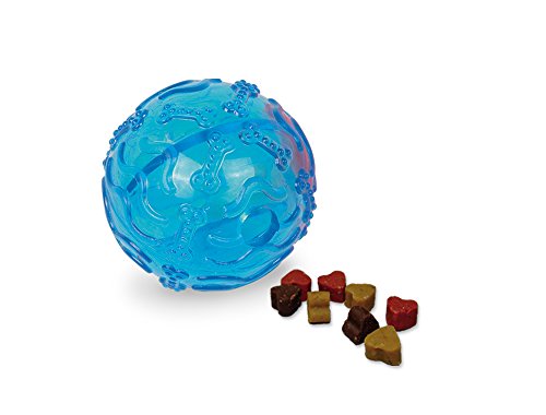 Nobby TPR Snack Ball, blau, Ø 8 cm