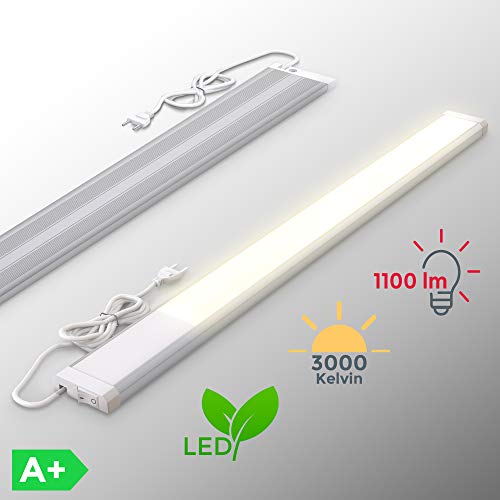 LED Unterbauleuchte | inkl. 10W LED Platine 1100 Lumen | 57,5cm | 3000K warmweiß | IP20 | Unterbaulampe | Küchenlampe