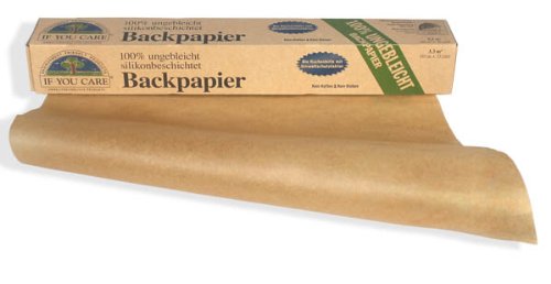 If You Care Backpapier Rolle - 100% ungebleicht aus FSC Papier, 2er Pack (2 x 10 m)