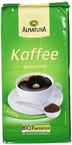 Alnatura Bio Kaffee, gemahlen, 3er Pack (3 x 500 g)
