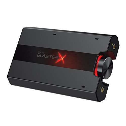 Creative Sound BlasterX G5 externe Soundkarte (7.1 Surround-HD-Audio, Kopfhörerverstärker) schwarz