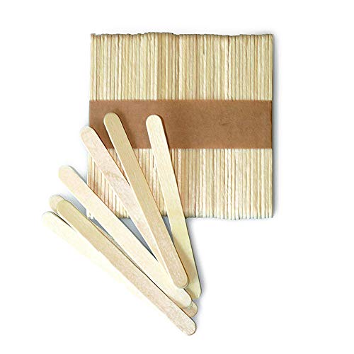 EIS-Sticks Natürliche Holz Treat Sticks Freezer Pop Sticks 11cm Länge Holzstäbe für Ice Cream Bars 100 Stück