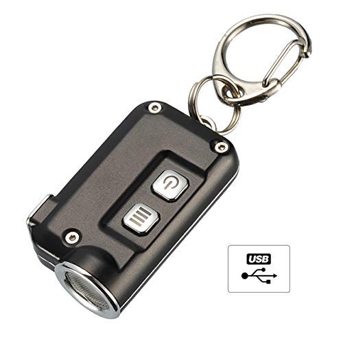 Nitecore TINI Mini Taschenlampe Schlüsselanhänger LED 380Lm USB Wiederaufladbar
