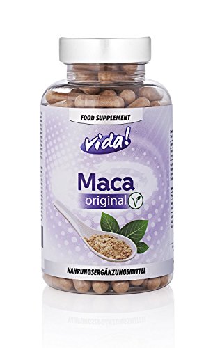 Vida Maca Root (Maca-Wurzel) Nahrungsergänzungsmittel, 2000mg,150 Kapseln