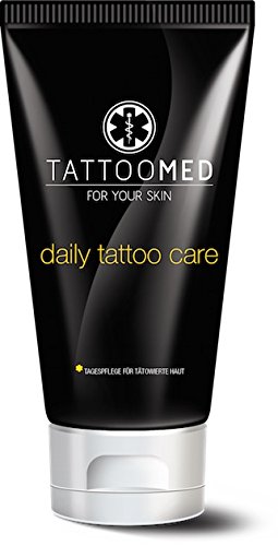 TattooMed Tattoo-Pflege für tätowierte Haut, Daily Tattoo Care Creme, 1er Pack (1 x 100 ml)