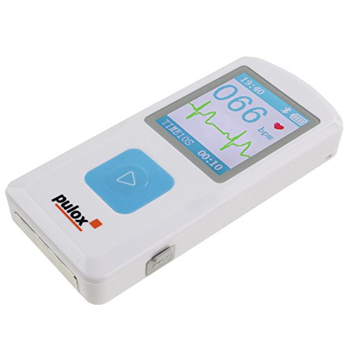 Pulox PM10 Mobiles Einkanal EKG Gerät Heim EKG-Gerät mit USB und PC Software