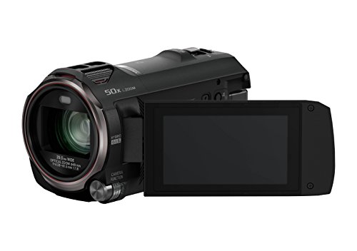 Panasonic HC-V777EG-K Full HD Camcorder ( Full HD Video, 20x opt. Zoom, opt. Bildstabilisator, WiFi, Wireless Twin Camera) schwarz
