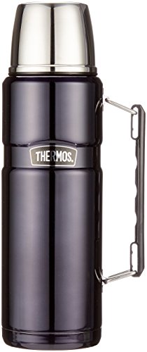 Thermos 4003.256.120 Isolierflasche Stainless King, 1,2 L, Edelstahl, blau