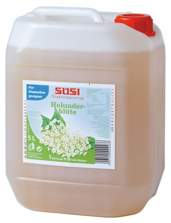 Susi Holunderblüten-Sirup (Diabetiker-geeignet), Kanister - 5L