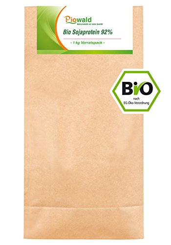 BIO Sojaprotein 92% - 1 kg Vorratspack, Soy Protein