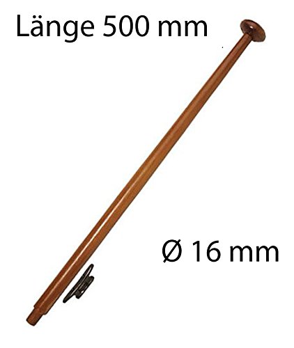 Flaggenstock Teak 16 mm Ø 500 mm lang