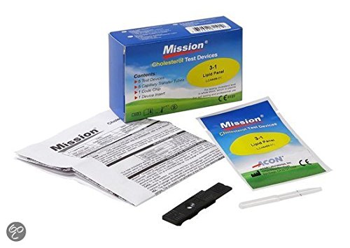 3-in-1 Cholesterin Teststreifen für Mission 3-in-1 Messgerät