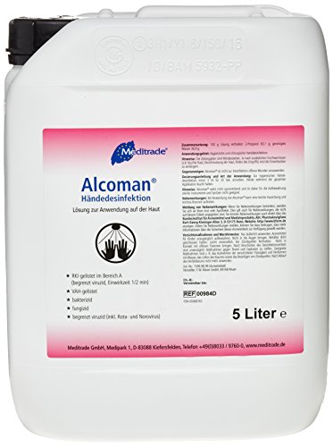 Alcoman Händedesinfektion Kanister 5 Liter