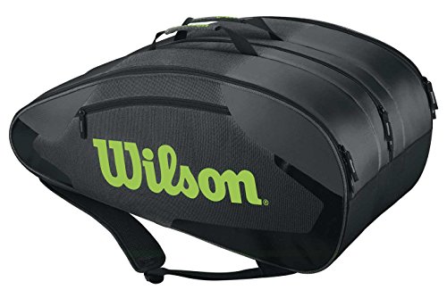 Wilson Tour Team Tennis-Tasche, Grau, One Size