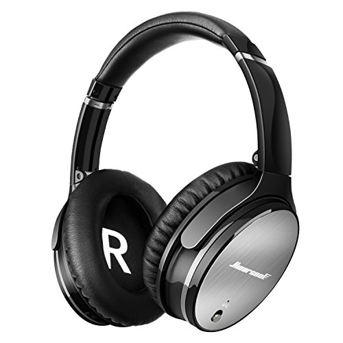 Bluetooth Wireless Faltbar Kopfhörer Noise Cancelling - Hiearcool L1 HiFi Stereo Drahtlose Headset Over Ear mit Mikro Lautstärkeregler für alle Geräte mit Bluetooth oder 3,5 mm Klinkenstecker