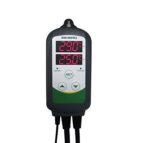 Inkbird ITC-308EU Digitale Temperaturmessung Steckerthermostat Temperature Controller Temperaturregler, Fahrenheit Celsius,℃/F Relais Thermostat Steuerung Sensor