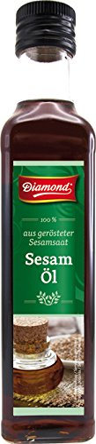 Diamond Sesamöl, geröstet, 100%, 2er Pack (2 x 250 ml)