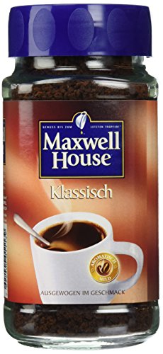 Maxwell House Klassisch Löskaffee Glas, 2er Pack (2 x 200 g)