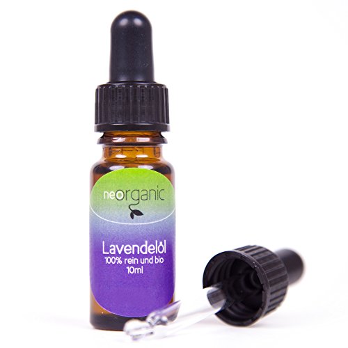 Bio-Lavendelöl (Lavandula Angustifolia), für einen ruhigen Schlaf und gute Laune, 100% naturreines ätherisches BIO-Öl – 10ml