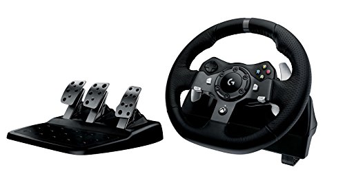Logitech G920 Racing Lenkrad Driving Force für Xbox One, PC,Schwarz
