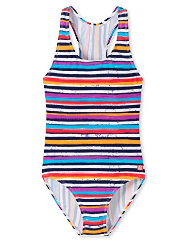 Schiesser Mädchen Aqua Badeanzug, Mehrfarbig (Multicolor 1 904), Herstellergröße: 152