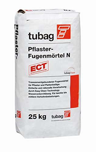 Pflasterfugenmörtel wasserundurchlässig tubag Fugenmörtel grau PFN 25 kg