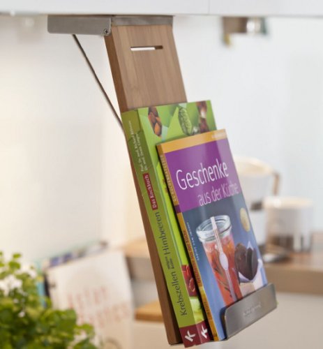 la cuisine 201070102-HE Kochbuchhalter Captain Cook klappbar für Bücher Bilder Tablet-PC