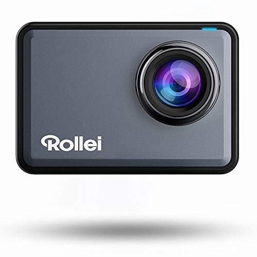 Rollei Actioncam 560 Touch - WiFi Action-Cam wasserdicht 4k 60 FPS - Sports-Cam mit Touchscreen, Unterwasser-Filter, Fotointervallaufnahmen mit 160° Super-Weitwinkel-Objektiv mit viel Zubehör