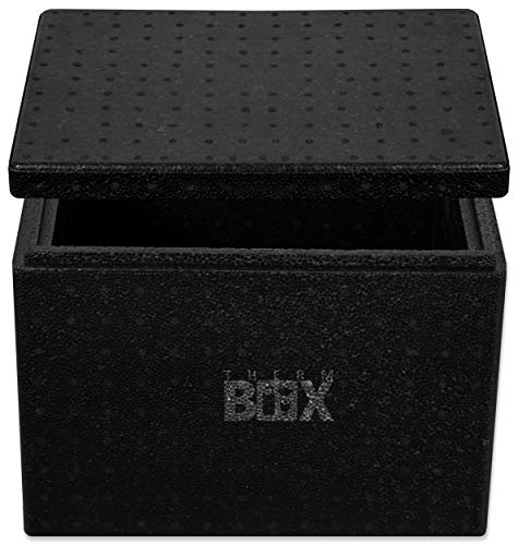 THERM BOX Profibox 19B | Innen: 34x23x24cm | Wand:3,0cm | Volumen: 19,4L | Styroporbox Thermobox Kühlbox Warmhaltebox
