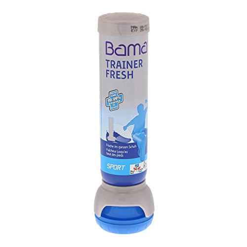 Bama Schuh-Deo, Für hygienische Frische im ganzen Schuh, Antibakteriell, 100 ml, Trainer Fresh