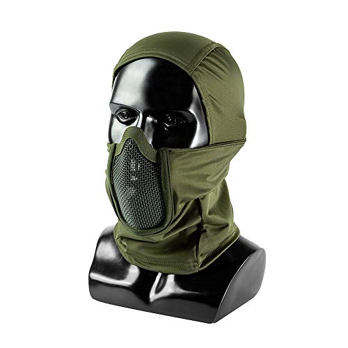 OneTigris Balaclava Mesh Maske Taktische Sturmhaube Ninja Style Vollgesichtsmaske für Airsoft