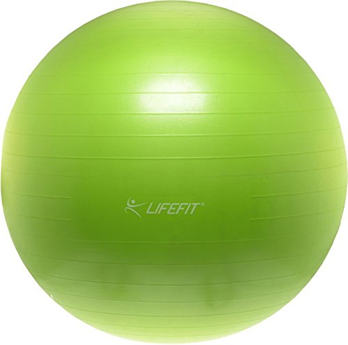 Lifefit Unisex Adult Balance Gym Ball Anti-Burst Grün, 65 cm