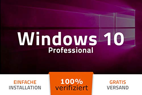 Microsoft Windows 10 Professional PRO - 32/64Bit - Deutsch - 100% verifiziert deutsche Ware - USB-Stick von EXITOSOFT - bootfähig - mit AUDIT Zertifikat