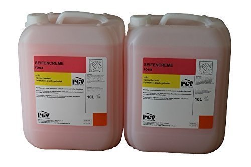 2x10 Liter Kanister Seifencreme Cremeseife Füssigseife rosa
