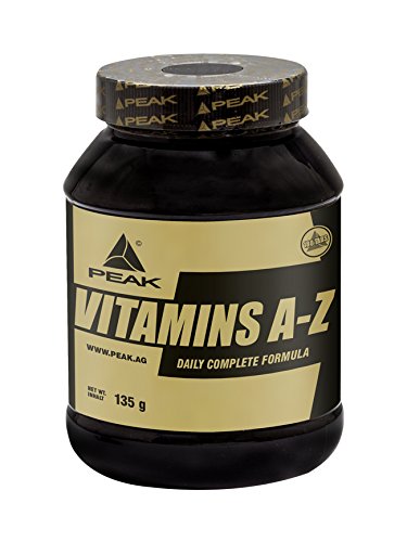 Peak VITAMINS A-Z - 180 Tabs á 750 mg - Net wt. 135g
