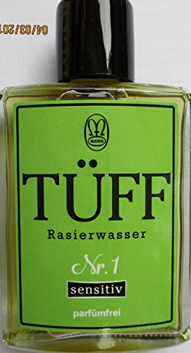 Tüff Rasierwasser Sensitiv (parfumfrei) 100 ml in neuer Aufmachung !