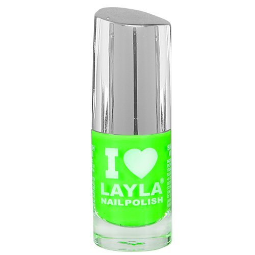 Layla Cosmetics I Love Layla Nagellack - light green fluo, 1er pack (1 x 0.005 l)
