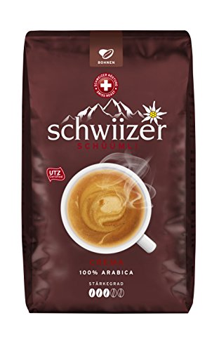 Schwiizer Crema Ganze Kaffeebohnen, 1kg