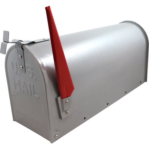 US Mailbox Amerikanischer Briefkasten Standbriefkasten Wandbriefkasten Letterbox Silber